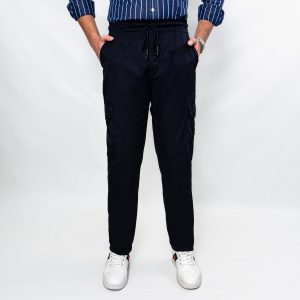 Cotton Pant (Navy Blue)